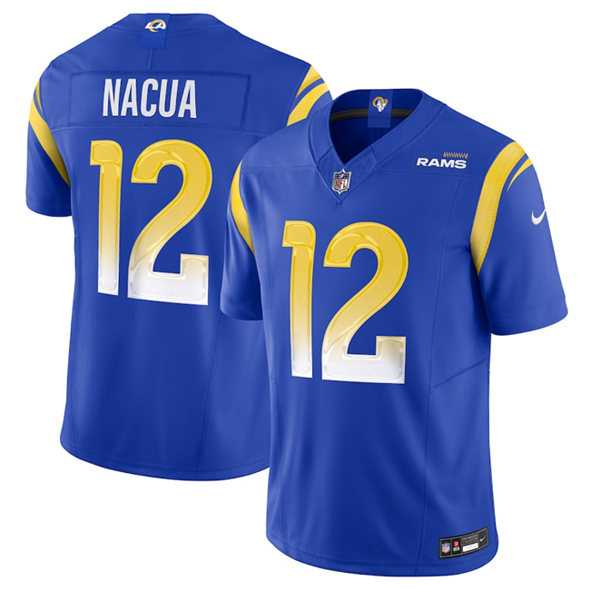 Men & Women & Youth Los Angeles Rams #12 Puka Nacua Blue 2024 F.U.S.E. Vapor Untouchable Limited Stitched Jersey->st.louis cardinals->MLB Jersey